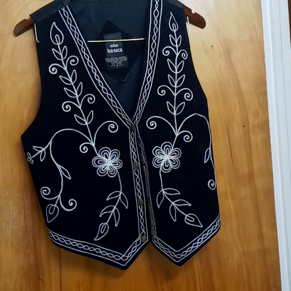 Leather vest